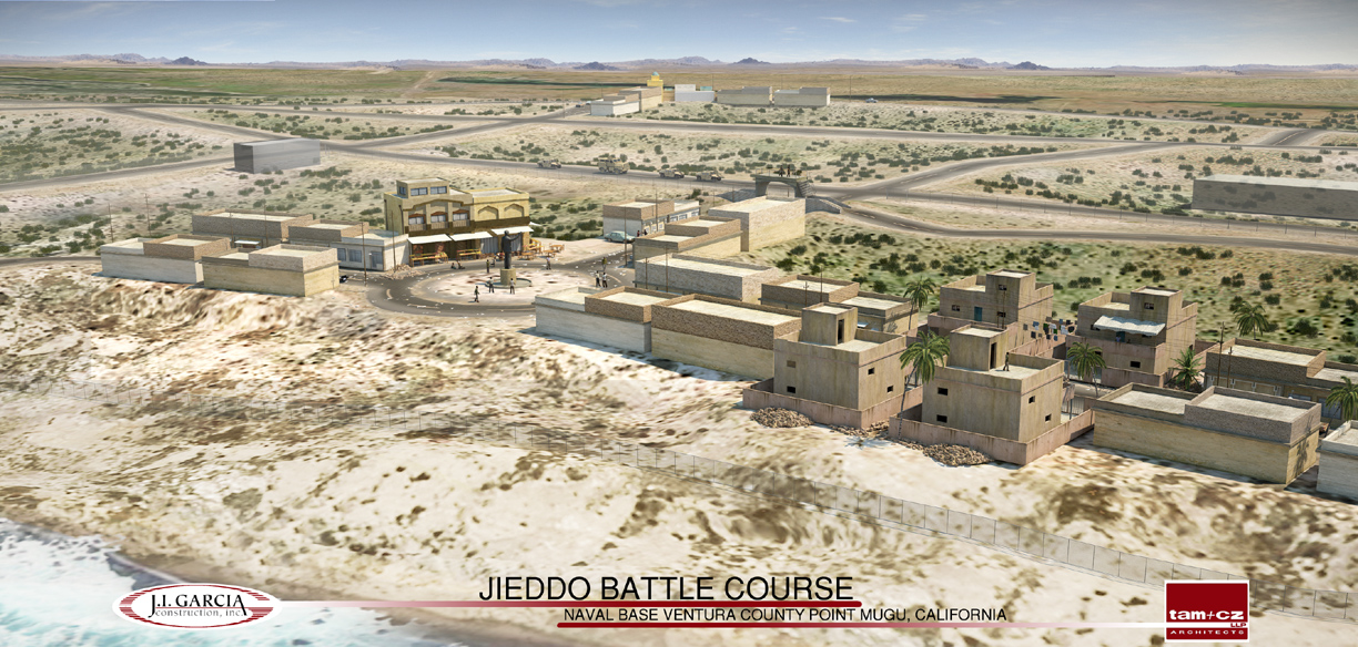 tam+cz Architects - Jieddo Battle Course - Naval Base Ventura County - Point Mugu