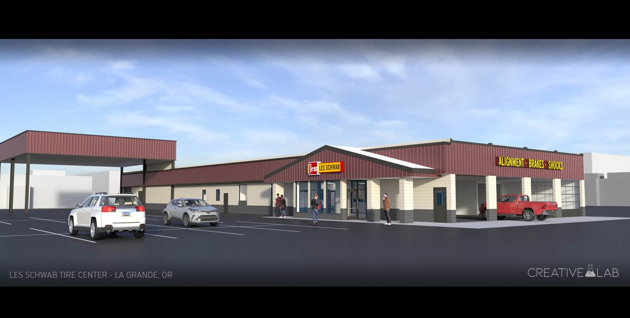 Les Schwab Tire Centers Bend Creative Lab Central Oregon Graphics